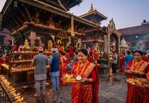 महाअष्टमी पर्व श्रद्धापूर्वक मनाइँदै, शक्तिपीठहरूमा भक्तजनको घुइँचो